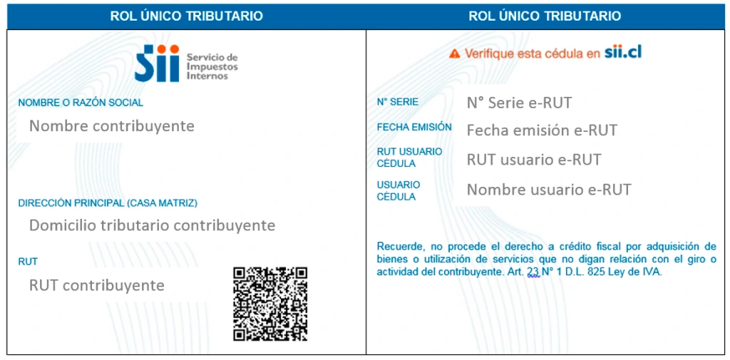 Cómo actualizar RUT en línea